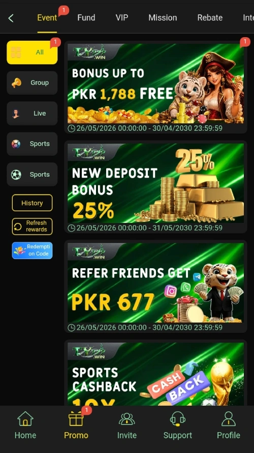 TY777 Game APK Play Card Games, Slots, and Reward Events 2