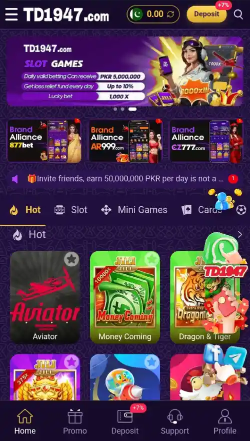 TD1947 Game APK Download, Registration & Features 1